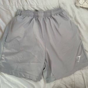 Gymshark Mens Light Grey Shorts